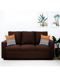 3-Seater-Sofa-Brown