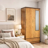 Wooden Wardrobe on rent in Gurgaon & Noida