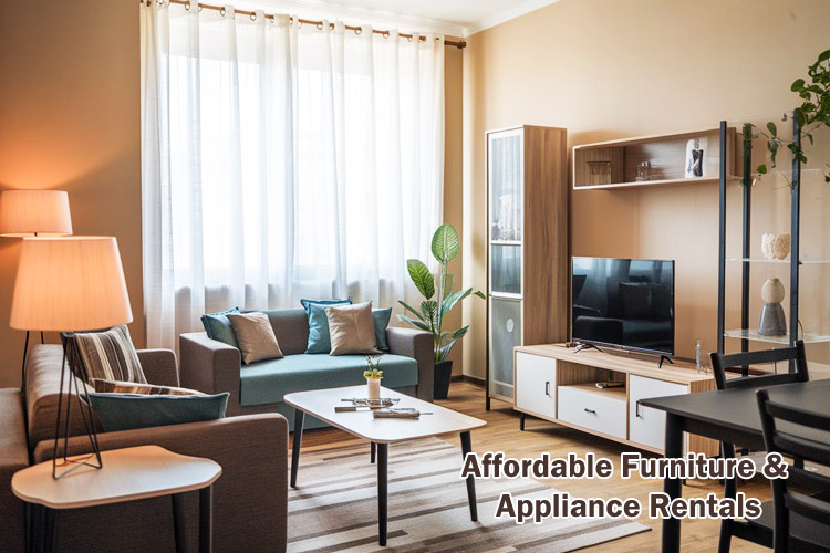 Furniture and appliances on rent in Greater Noida