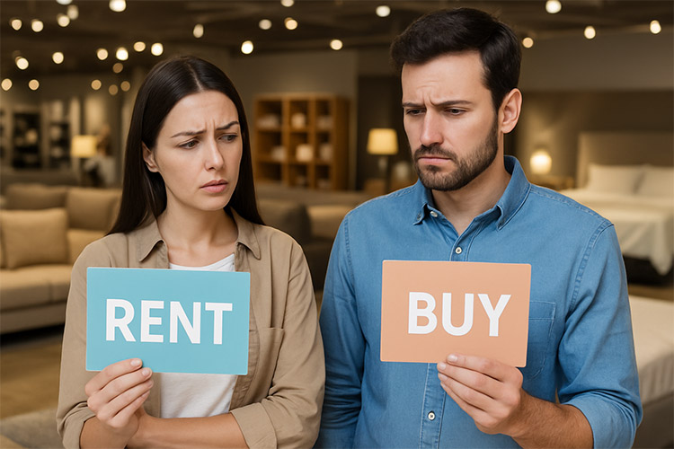 Renting vs Buying Furniture & Appliances: A Reality Check