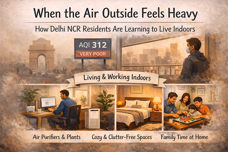 How is it to live in Delhi in view of air pollution?