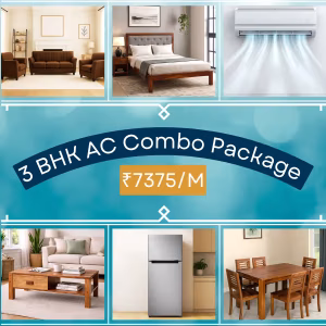 Best Bhk ac combo rent near me